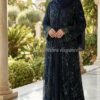 Elegance net and chiffon Abaya