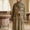 Double chiffon Dubai Abaya