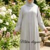 Linen calm Abaya