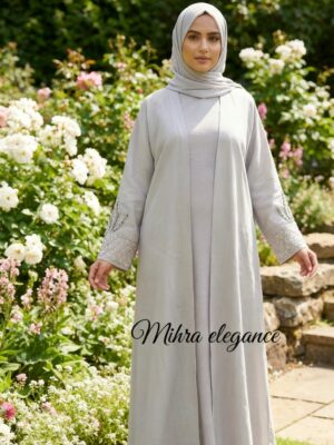 Linen calm Abaya